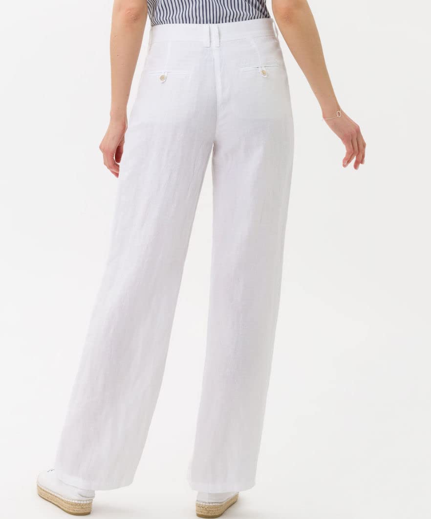 BRAX Style Farina Leinenhose Mit Legerer Silhouette Hose para Mujer
