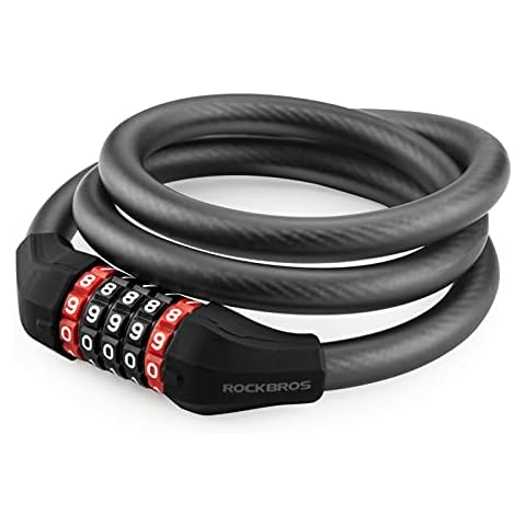 ROCKBROS 120 cm Bicycle Combination Cable Lock Cover