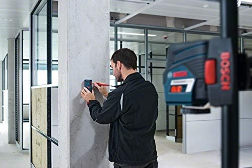 Bosch Professional Laser Receiver LR 6 (red Beam, 2 x 1,5 V Batteries AAA, Range: 5-50 m), Blue - Image 4