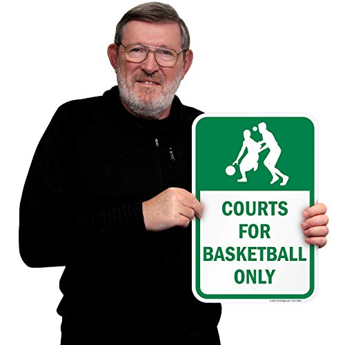 Panneau basket alu SmartSign signalisation terrain extérieur - 2