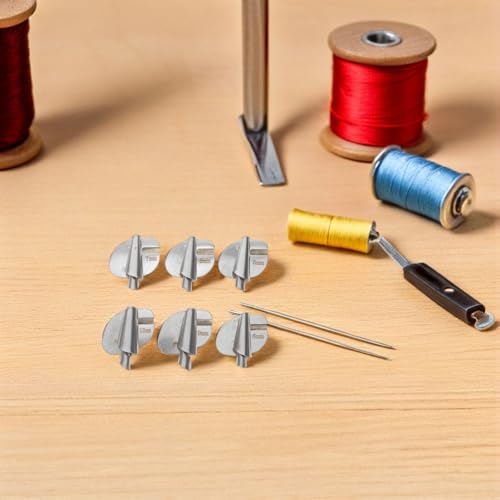 Set de 6 Pies para Dobladillo Rizado para Máquina de Coser miniatura 6