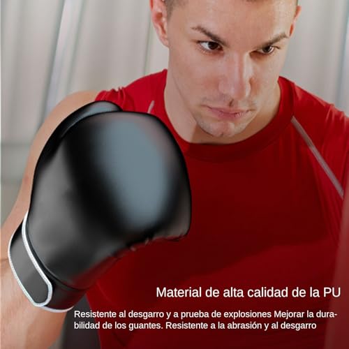 Guantes de Muay Thai de dedos completos para entrenar boxeo en el gimnasio 3