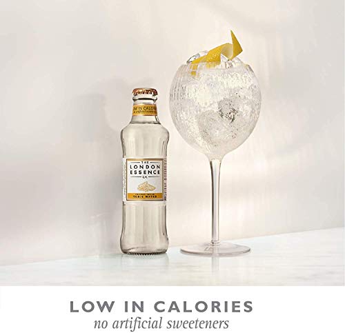 London Essence Company Tonic Water - Perfect Mixer for your Premium Spirits - No Artificial Colors, Preservatives or Flavors - Low Calorie - Indian Tonic, 24 x 6.8 Fl Oz Bottles - Thumbnail 4