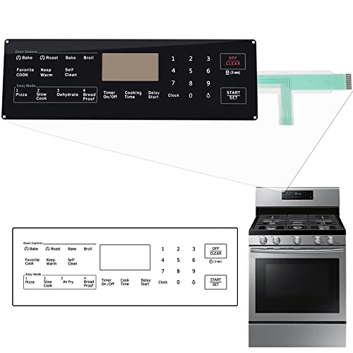 DG34-00027B touchpad membrane switch de rechange pour panneau de commande de four