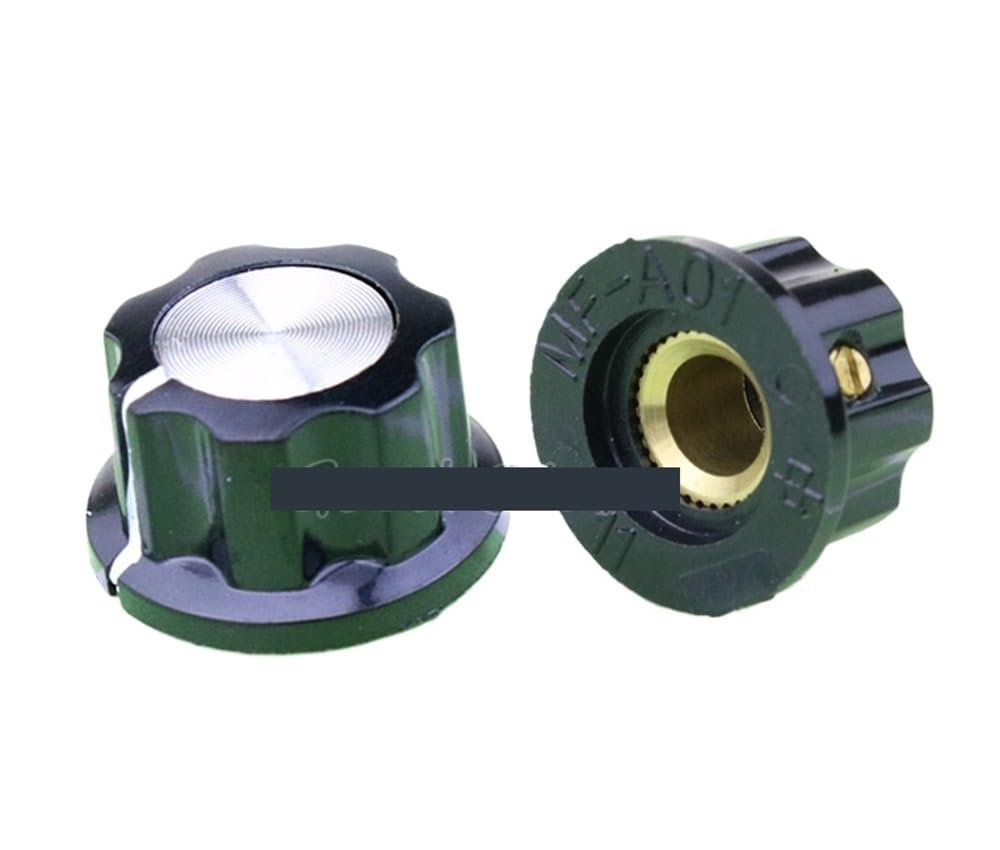 5 pomos de potenciómetro de baquelita MF-A01 de 20 mm de diámetro, diámetro del orificio de 6 mm ZCKHNQOP