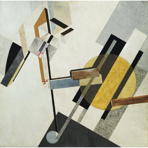 Toile enroulée El Lissitzky Proun 19D ARTICULOZY, décoration murale 61x81 cm