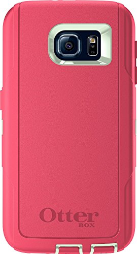 OtterBox Defender Case for Samsung Galaxy S6 Bulk Packaging (Case Only) (Pink)