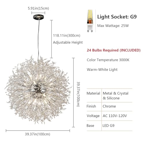 Luxury Crystal Chandelier Modern Design