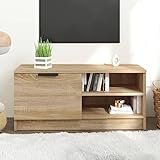 Plateau polyvalent et fonctionnel : Le dessus solide accueille votre téléviseur et sert de surface d'exposition pour vos décorations préférées, comme un cadre photo ou une plante, agrémentant votre déco du salon.