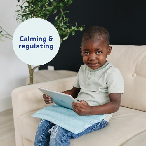 Fun and Function Wipe Clean Weighted Lap Pad for Kids with Sensory Issues & Special Needs - Sensory Weighted Lap Pad for Kids 75 Pounds - Calm Down Corner Supplies - Image 3