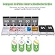 Opret Tablettenbox 7 Tage Deutsch, Pillendose Regenbogen Medikamentenbox Wochen, Tablettendose, Kleine Leicht Zu Öffnen Für Unterwegs
