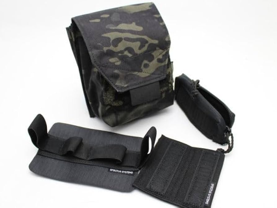 実物 spiritus systems jstaポーチ ブラックマルチカム Spiritus Systems ] JSTA Pouch | Bala del Diablo
