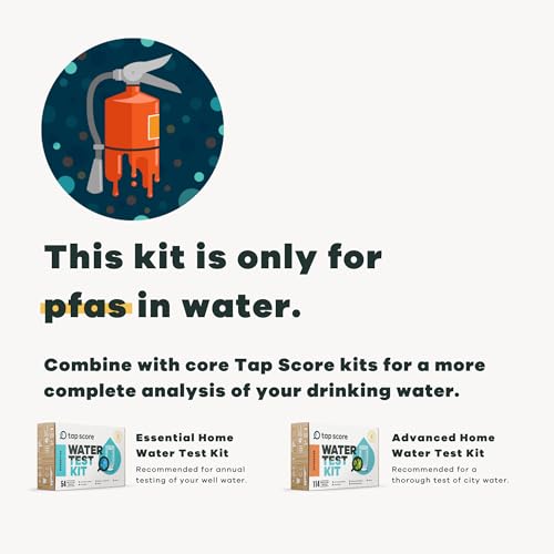 Image of Professional PFAS Test for Drinking Water | Certified Tap Score Home Kit | Mail-in Lab Analysis | Easy Sampling, Shipping Included | EPA Testing Method