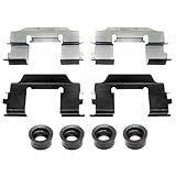 ACDelco 18K1074X Professional Rear Disc Brake Caliper Hardware Kit with Clips and Bushings