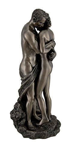 Estatua Decorativa The Lovers Bronce 27.31 cm miniatura 3