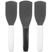 Outanaya 3pcs Foot Exfoliators Ergonomic Callus Removal Tools Durable Foot Rasp for Dead Skin Care for High-Heel Wearers and Active Lifestyles Random Colors