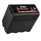 Kastar 1 Pack Battery Replacement for Sony NP-F980 Pro NP-F960 NP-F970 NP-F770 NP-F570 NP-F330 Sony PBD-D50 PBD-V30 PLM-100 PLM-50 PLM-A35 PLM-A55 Q002-HDR1 UPX-2000 CCD-TRV720 CVX-V18NSP