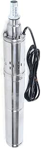 Deep Well Submersible Pump with MPPT Solar Controller, 24V 370W Stainless Steel Water Pump