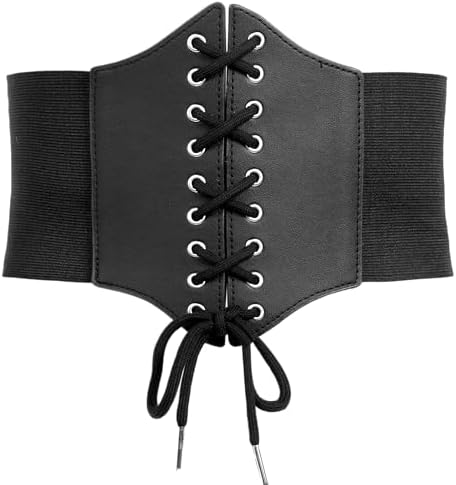 Amazon.com: Spooktacular Creations Halloween Black Corset Waist Belt
