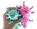 2 Random Axolotl Fidget - Large Wiggle Articulated Jointed Moving Axolotyl Toy - Unique Gift, Lover, Decoration (Set of 2 Random Colors)