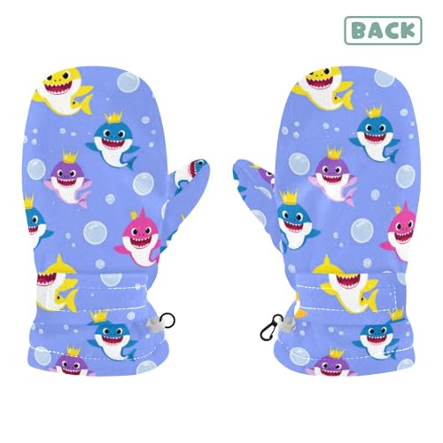 Image of Plaaee Early 1990s Pattern Kids Glove Warm Mitten Winter Favor for Toddler Boys and Girls Children Cold Weather Gloves
