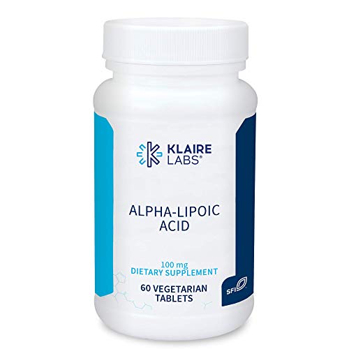 Klaire Labs Alpha-Lipoic Acid 100 mg - Hypoallergenic ALA Supplements - Antioxidant, Cardiovascular, Neurological & Liver Health Support - Gluten-Free Lipoic Acid Supplement (60 Tablets) Klaire Labs Alpha-Lipoic Acid 100 mg - Hypoallergenic ALA Supplements - Antioxidant, Cardiovascular, Neurological & Liver Health Support - Gluten-Free Lipoic Acid Supplement (60 Tablets)