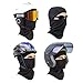 Aegend Balaclava Windproof Ski Winter Motorcycle Neck Warmer Tactical Balaclava Hood Polyester Fleece Women Men Youth Snowboard Hat Outdoors Helmet Liner Black