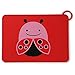 Skip Hop Baby Zoo Little Kid and Toddler Fold and Go Non-Slip, Food-Grade Silicone Placemat, Multi, Livie Ladybug