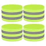 【Facile à installer】Grâce à sa fermeture velcro, le bracelet réfléchissant peut être fixé et retiré presque partout sans grand effort, il est très facile à utiliser.