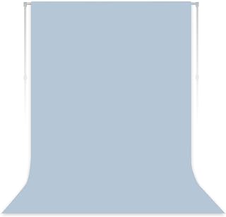 Dusty Blue Photography Backdrop for Photoshoot, Fabric, 7x10 FT
