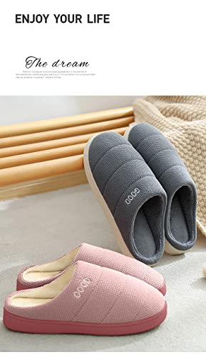 DRUNKEN Slipper For Women's Flip Flops Winter Slides Home Open Toe Non Slip