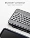ZAGG Slim Book mini iPad mini (A17 Pro)/ (Gen 6) Keyboard Case – Bluetooth Detachable Keyboard & Protective Case Combo, Slim, Compact, Magnetic Hinge, Multiple Viewing Angles, Ergonomic Typing