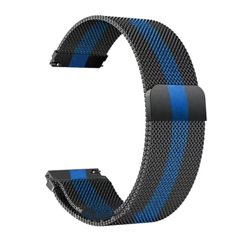 Bracelet milanais 20mm 22mm pour Samsung Galaxy Watch et Huawei GT montre connectée