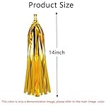 We Moment Hot Pink Light Pink Tissue Paper Tassels Party Tassel Garland Banner for Party Decorations, DIY Kits,15PCS - Image 2