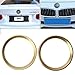 BizTech ® Adesivo decorativo per cerchioni in alluminio anteriore e posteriore, compatibile con BMW Serie 1 F20/F21, BMW Serie 3 F30 F35, BMW Serie 3 G20, BMW Serie 5 F10 F18 Cover per cerchioni (oro)