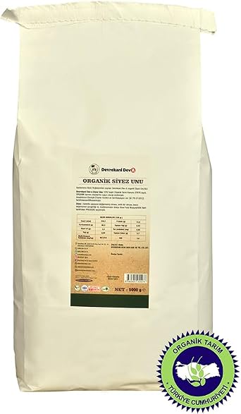 Devrekani Deva Gıda Kastamonu Organik Sertifikalı Siyez Unu 5 kg