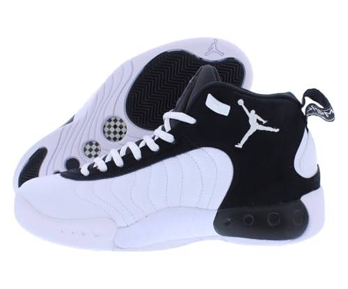 Nike Scarpe da basket da uomo, piattaforma da ginnastica, Bianco/Bianco/Nero-bianco, 47.5 EU