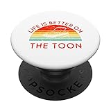Photo Gallery la vita è migliore pontoon boat vintage retro lake boating popsockets popgrip: impugnatura per telefoni cellulari e tablet intercambiabile Photo Gallery la vita è migliore pontoon boat vintage retro lake boating popsockets popgrip: impugnatura per telefoni cellulari e tablet intercambiabile