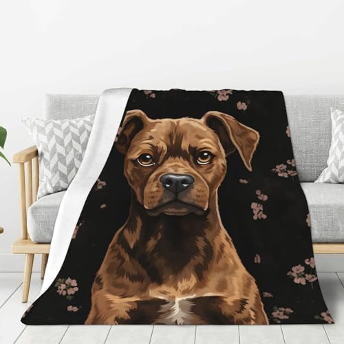 Couverture en flanelle de qualité supérieure marron pour sofa - 2