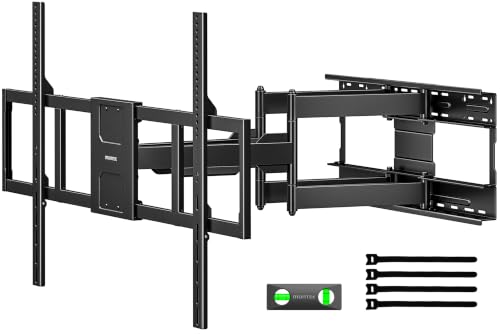 monTEK XL 40” Long Arm TV Wall Mount for 50-100 inch TVs up to 176 lbs