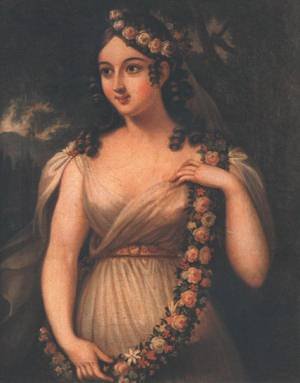 Peinture à l'huile Rombauer pour habiller un mur vide avec la toile Spring 1830