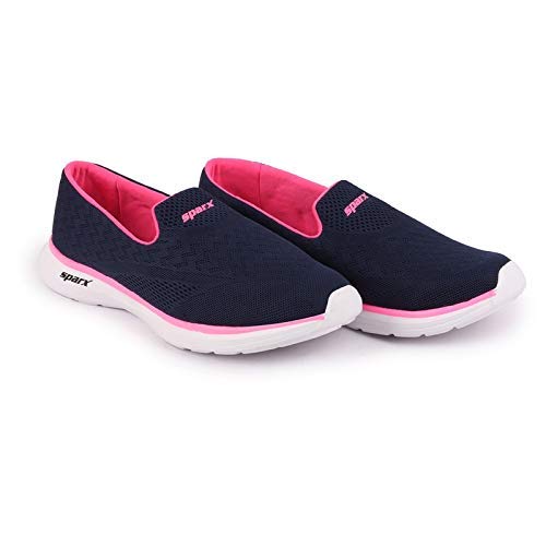 Image of SPARX Women's Outdoor Running Shoe SL-165 N.Blue Pink UK-4
