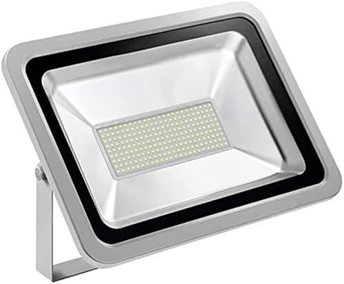 Projecteur LED solaire 200W IP65 en aluminium éclairage extérieur 6000K