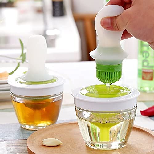 OKRA ZEX Oil Spreader for Dosa Pan Basting Brush, Silicone Handle, White, Basting Brush - Image 5 thumbnail