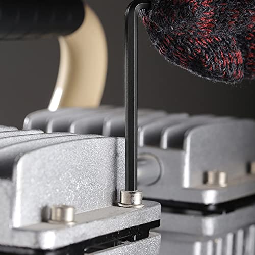 Ftihtry 7Pcs Sae Mini Hex-L Key Allen Wrench, Small Allen Wrench 0.028, 0.035, 0.05, 1/16", 5/64", 3/32", 7/64", Cr-V Steel #TOP6