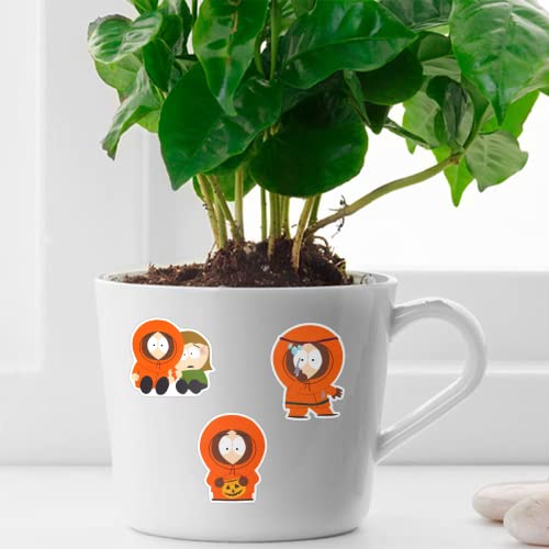 Stickers Pack 30 Pcs Decals Aesthetic Kenny Label Sp Water Bottle Cartoon Removable Series Phone Vinyl Waterproof Bike Funny Book Luggage Gift For Kids Friends Boy Girl Family #TOP2