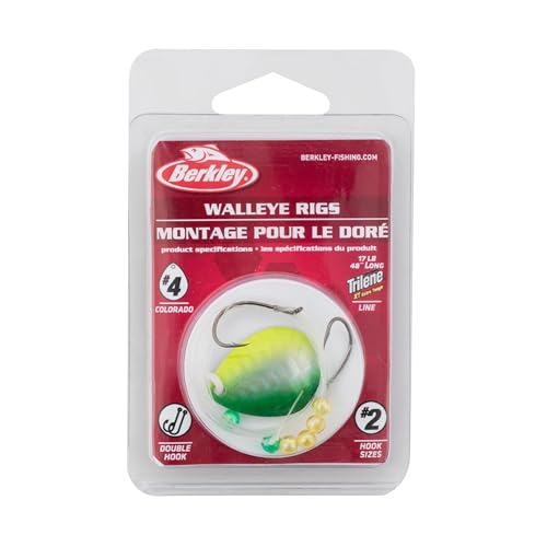 Berkley® Walleye Rig - Colorado, Lime Chartreuse