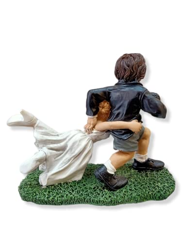 Image of AUGEN Polyresin Funny Idol Statue Showpiece for Home Decor Decoration and Gifting (1 Piece,9892)