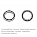 METALLIXITY Deep Groove Ball Bearings (6805-2RS, 25mm x 37mm x 7mm) 2Pcs, Chromium Steel Double Sealed Industrial Bearings - for Micro Motor