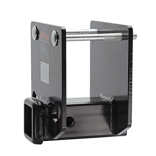 Hitowmfg 2 Inch Rv Bumper Mount Hitch Receiver For 4X4 Inch Square Rv Bumper, 3500 Lbs, Fit For Cargo Carrier Bike Racks #TOP1